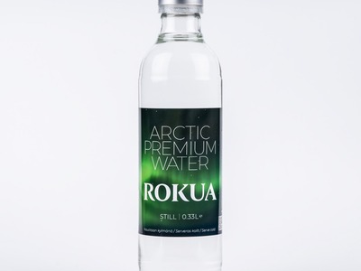 Rokua Water - tuotekuvauksia